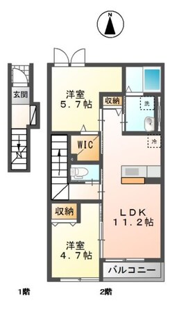 レガーロの物件間取画像